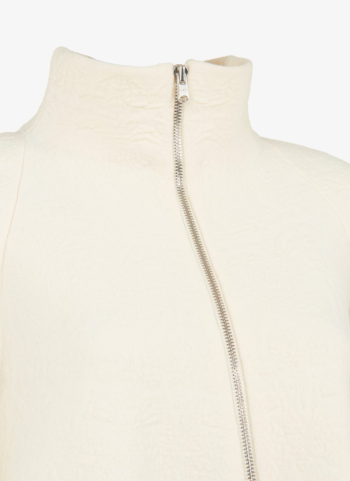 Knitted Coat ALAÏA WHITE KNITTED COAT